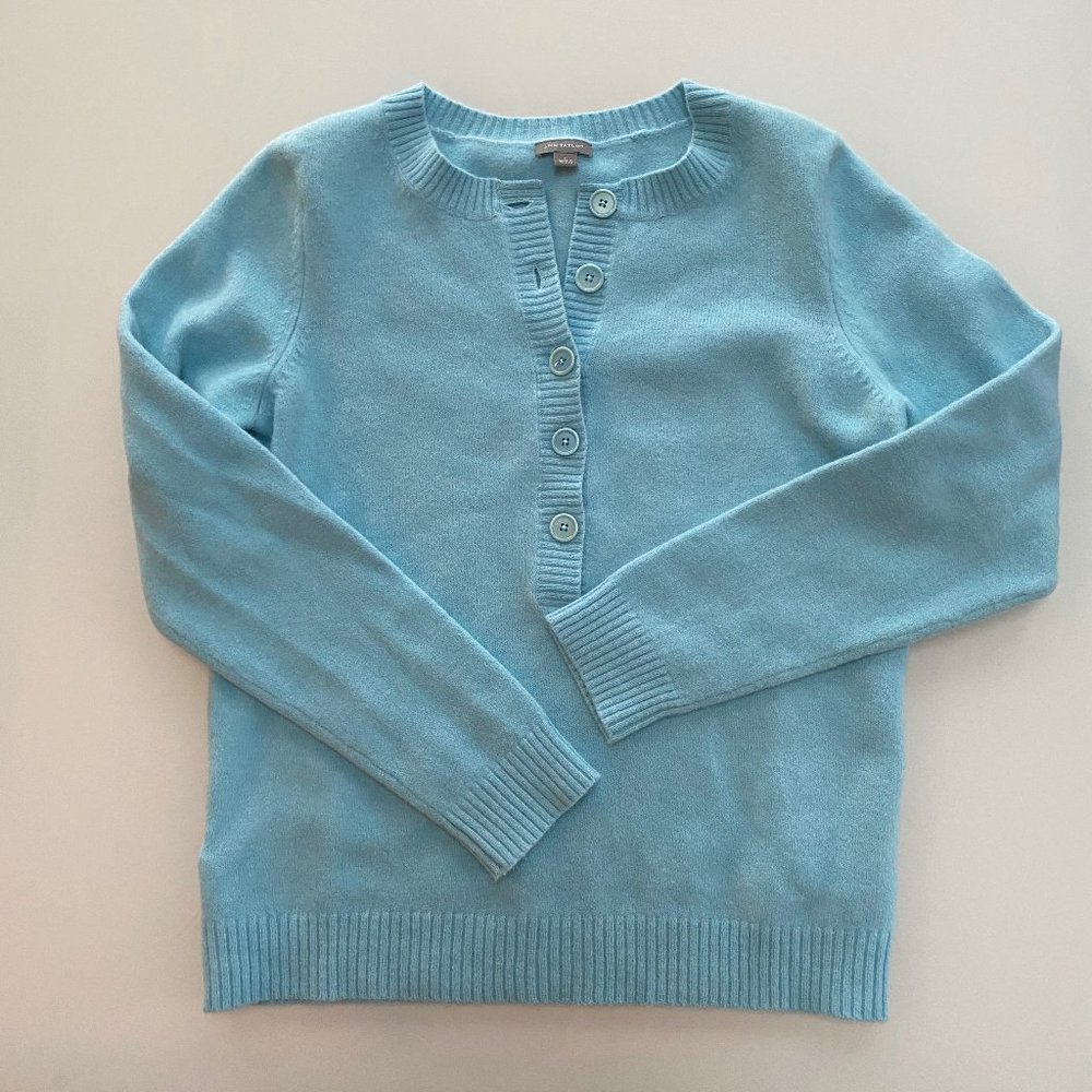 Ann Taylor Wool Button Sweater